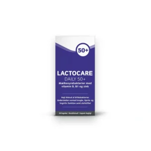 Lactocare Daily 50+ Kapsler - 30 stk