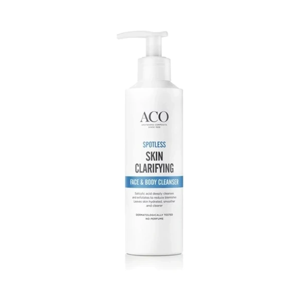 ACO Spotless Skin Clarifying Face & Body Cleanser - 200 ml