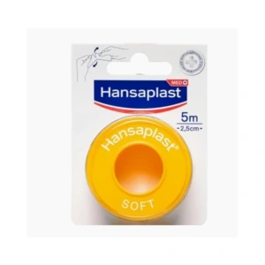 Hansaplast Soft Tape 5mx2,5cm – 5 stk