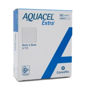 Aquacel Hydrofiber 5 x 5 cm – 10 stk