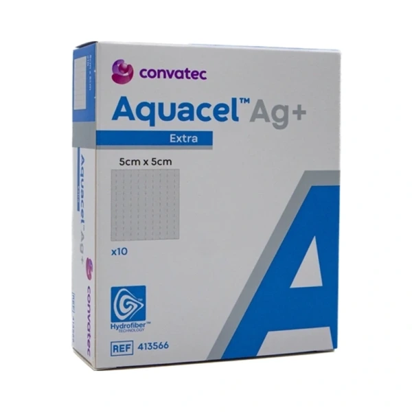 Aquacell AG Hydrofiber Sårbandage 5x5cm – 10 stk