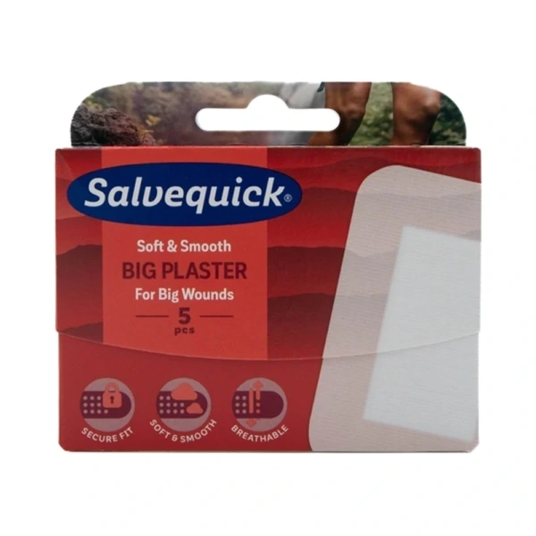 Salvequick Big Plaster – 5 stk