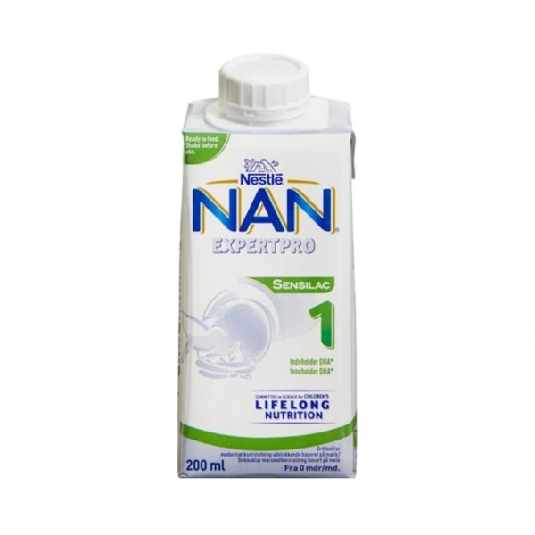 NAN Sensilac 1 Drikkeklar 0-6 måneder – 200 ml
