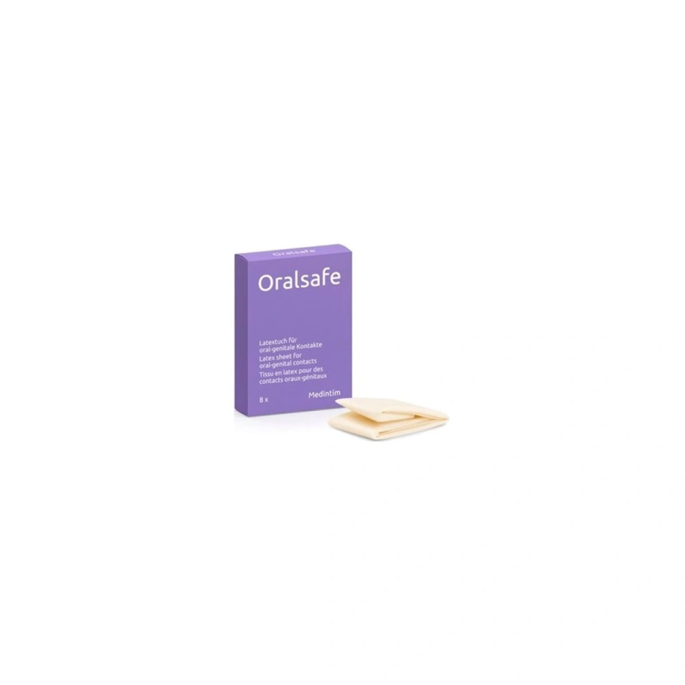 Oralsafe Slikkelapper u. smag – 8 stk