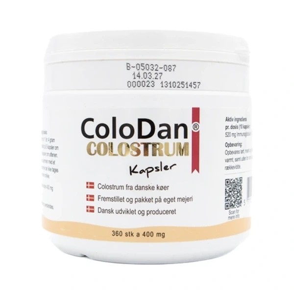 ColoDan Colostrum 400 mg – 360 kaps