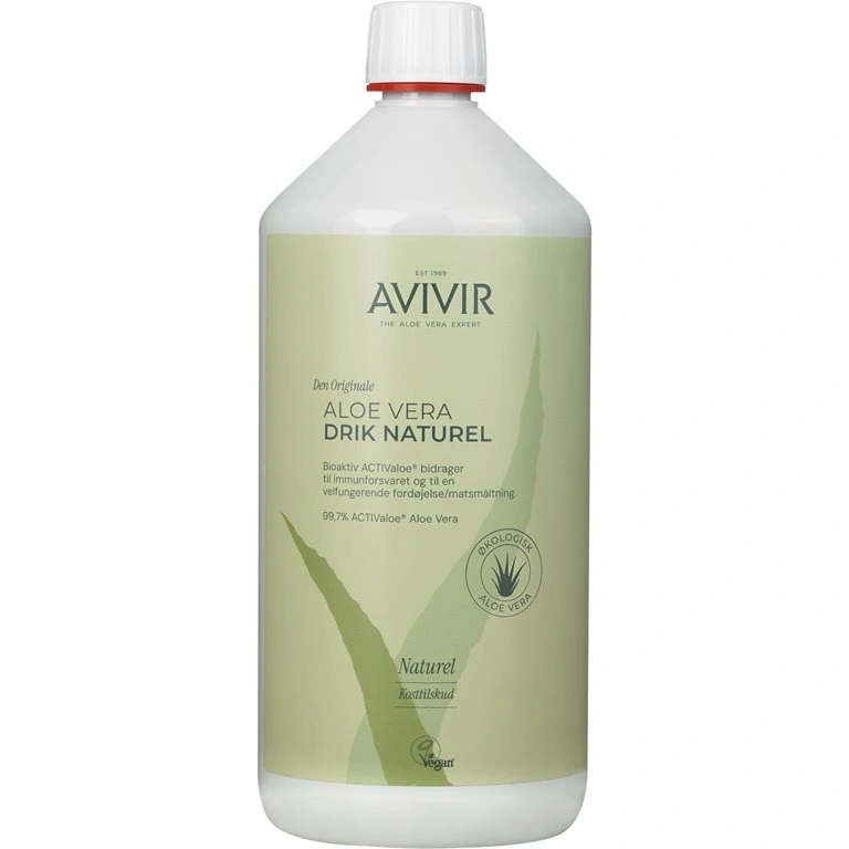AVIVIR Drikke Aloe Vera Naturel - 1000 ml