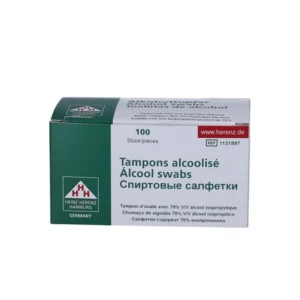 HHH Alcohol Swabs 6 x 3 cm – 100 stk