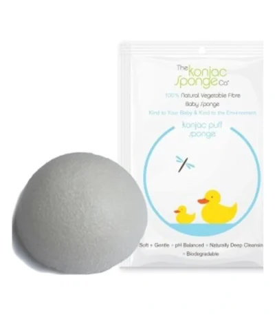 Konjac Sponge Baby Body Hvid - 1 stk