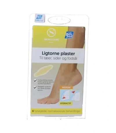 SkinOcare Ligtorneplaster Str. M - 6 stk