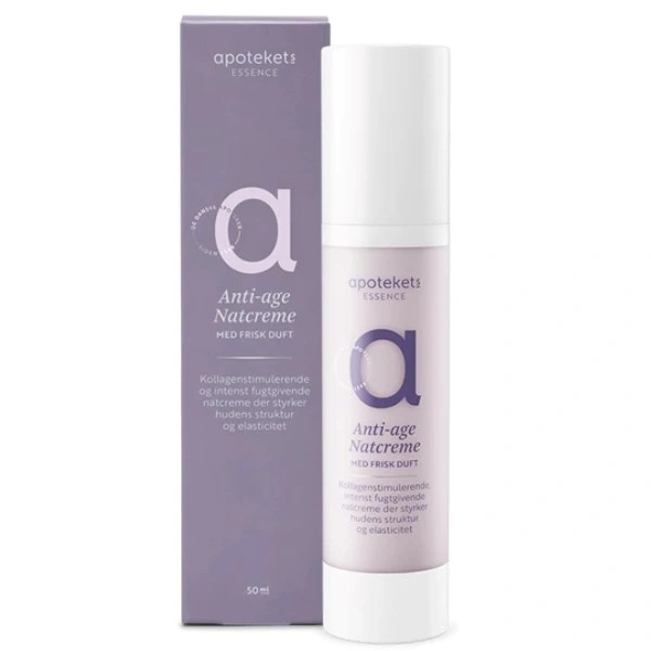 Apotekets Essence Natcreme Anti-age - 50 ml