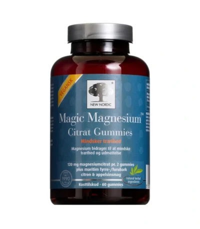 New Nordic Magic Magnesium Citrat Gummies - 60 stk