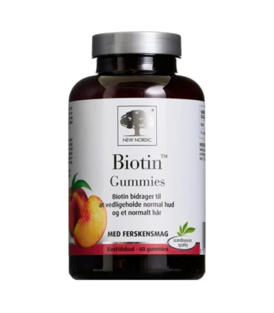 New Nordic Biotin Gummies - 60 stk