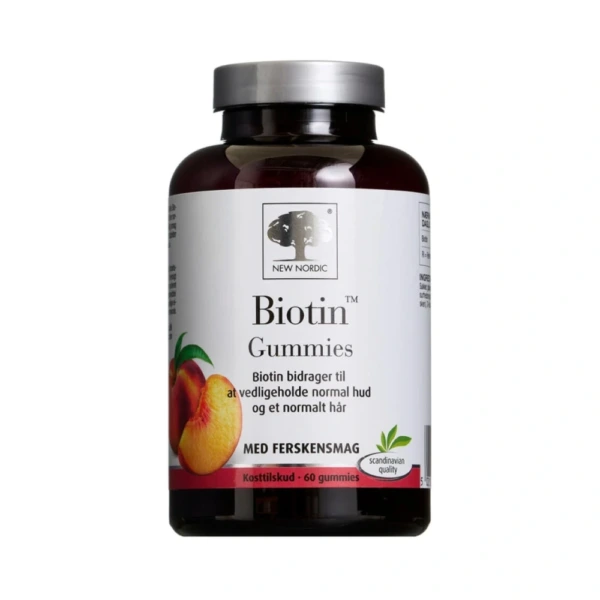 New Nordic Biotin Gummies - 60 stk