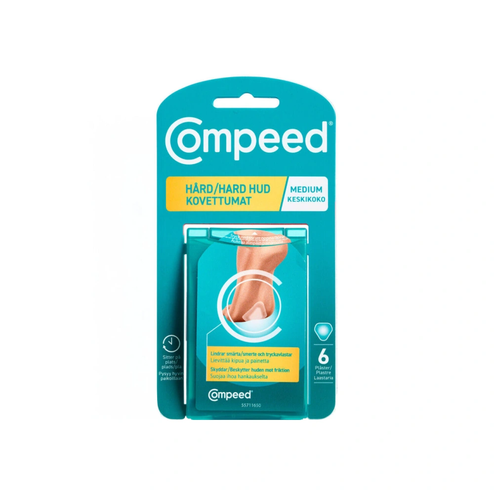 Compeed Plaster Til Hård Hud - 6 stk