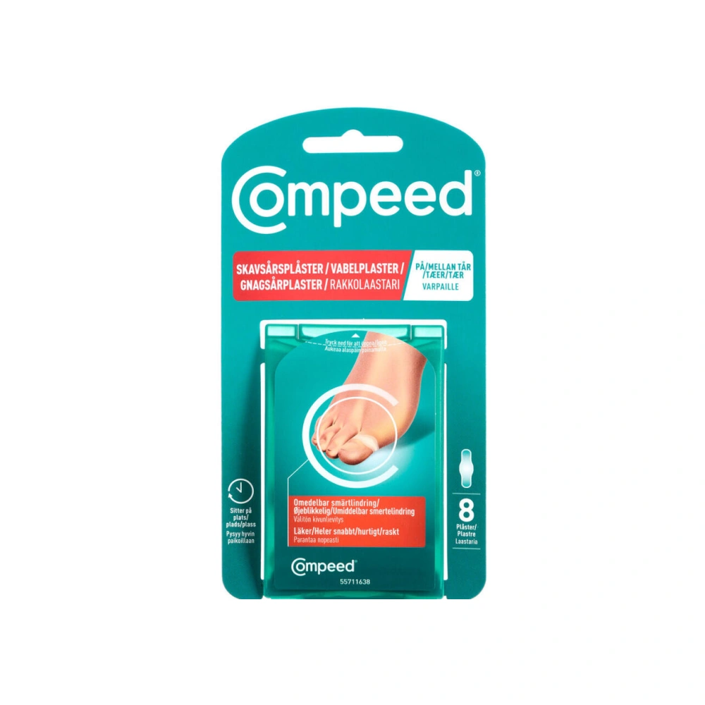 Compeed Vabelplaster På Tæer - 8 stk
