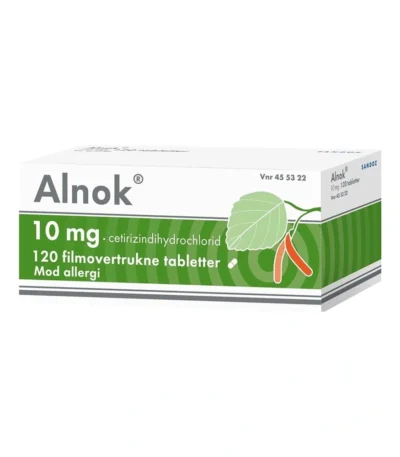 Alnok 10 mg - 120 stk