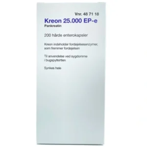 2care4 Kreon Lipase 25.000 EP-e - 200 stk