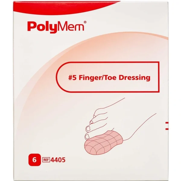 PolyMem Finger/Tå Bandage Nr. 5 XX-Large - 6 stk