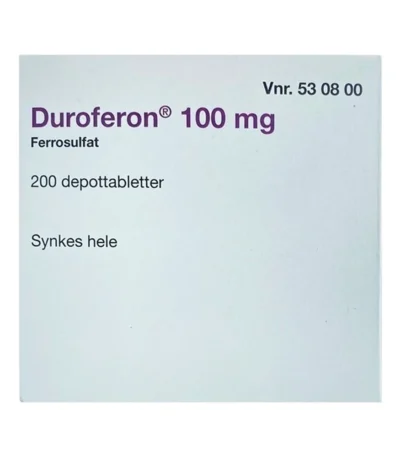 2care4 Duroferon 100 mg - 200 stk