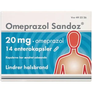 Omeprazol Sandoz 20 mg - 14 stk