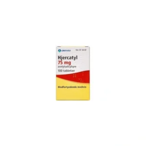 Orifarm Hjercatyl 75 mg - 100 tabletter