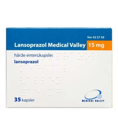 Lansoprazol Medical Valley 15 mg - 35 stk