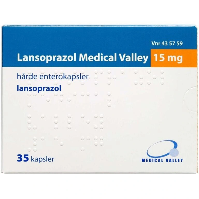 Lansoprazol Medical Valley 15 mg - 35 stk