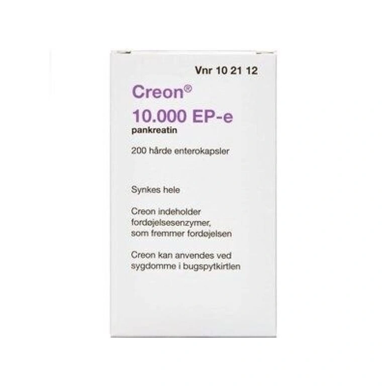 2care4 Creon Lipase 10.000 EP-e - 200 stk