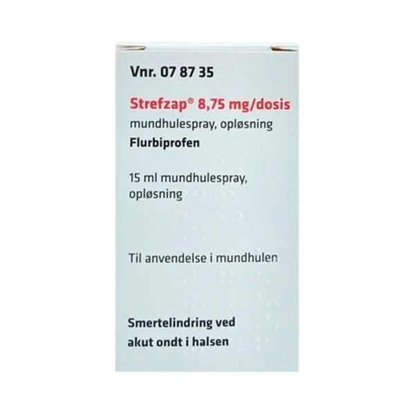 Strefzap Mundhulespray 8,75 mg/3 pust - 15 ml