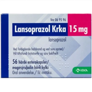 Lansoprazol KRKA 15 mg - 56 stk
