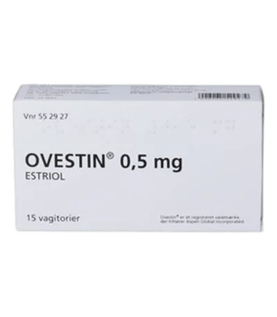 Orifarm Ovestin Vagitorier 0,5 mg - 15 stk