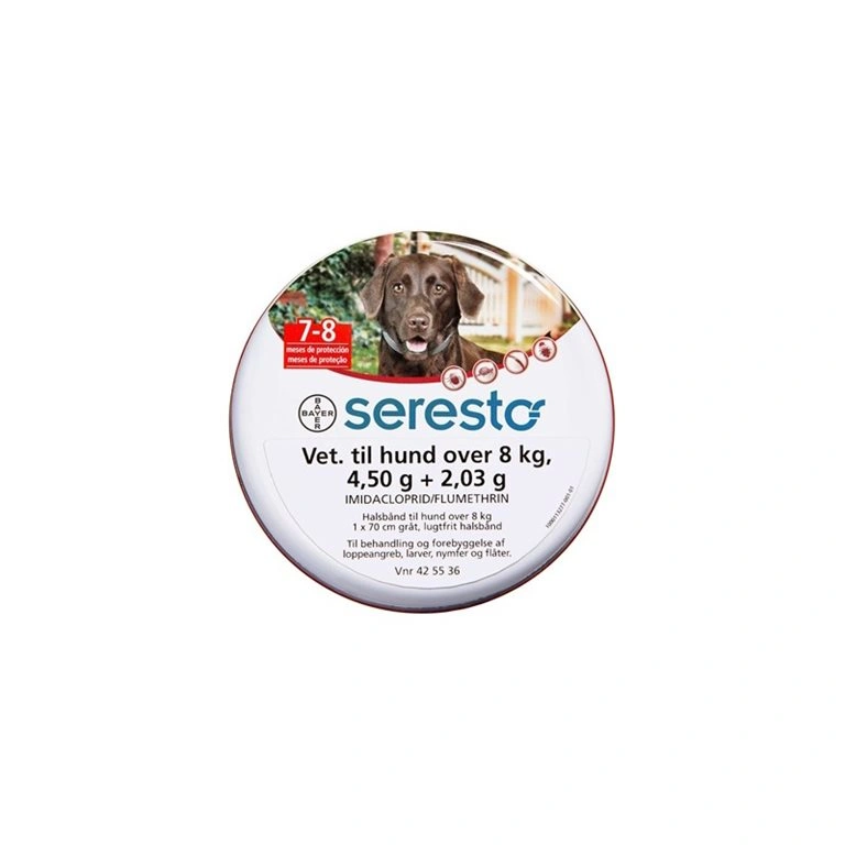 Orifarm Seresto Vet. Halsbånd t. hund over 8 kg - 1 stk