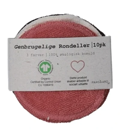 Pargaard Genbrugel Rondeller 3 Farver - 10 stk