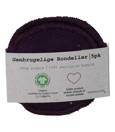 Pargaard Genbrugelige rondeller deep purple - 5 stk