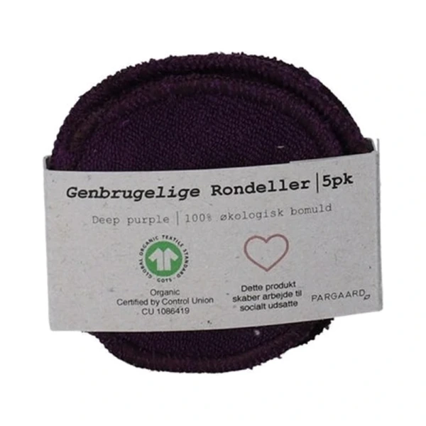 Pargaard Genbrugelige rondeller deep purple - 5 stk
