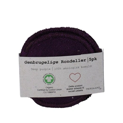 Pargaard Genbrugelige rondeller deep purple - 5 stk
