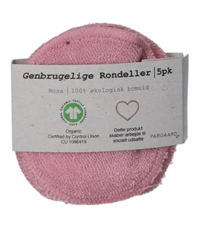 Pargaard Genbrugelige rondeller rosa - 5 stk
