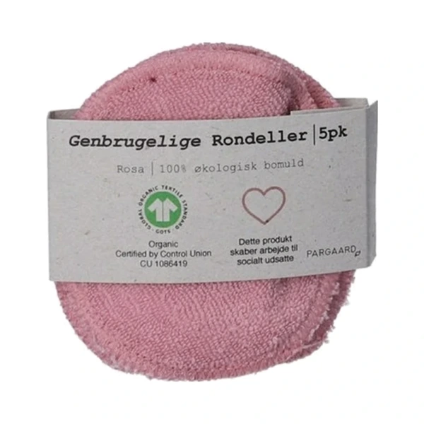 Pargaard Genbrugelige rondeller rosa - 5 stk