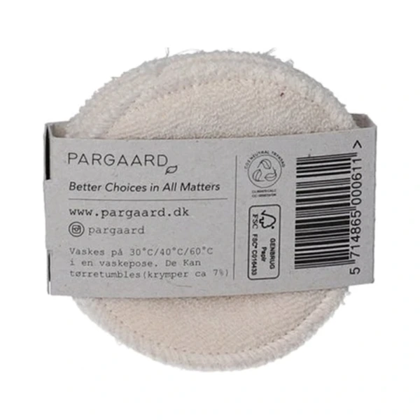 Pargaard Genbrugelige rondeller naturhvid - 5 stk