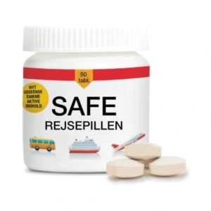 Mezina Safe Rejsepillen - 50 stk