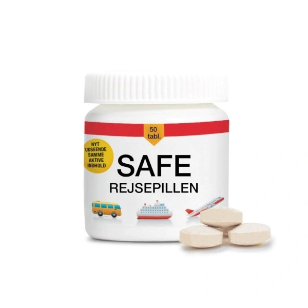 Mezina Safe Rejsepillen - 50 stk