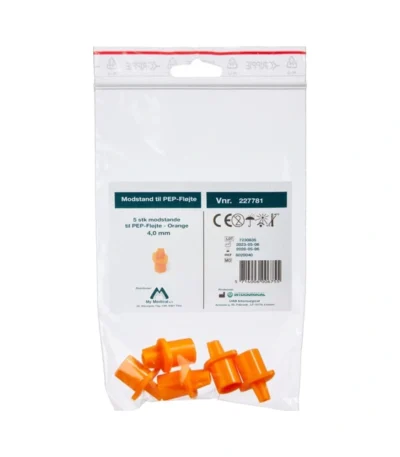 PEP Modstande 4,0 mm Orange - 5 stk