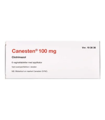 2care4 Canesten Vaginaltabletter 100 mg - 6 stk