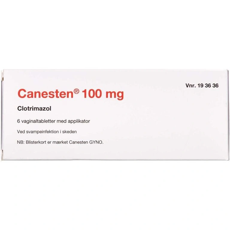 2care4 Canesten Vaginaltabletter 100 mg - 6 stk