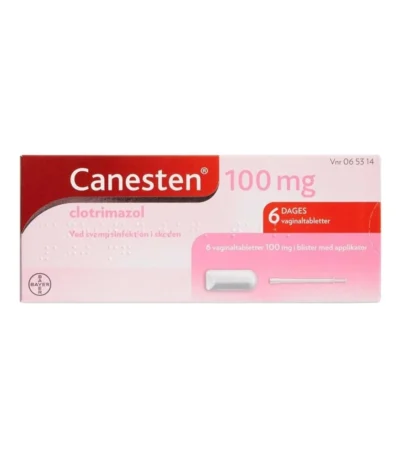 Canesten Vaginaltabletter 100 mg - 6 stk