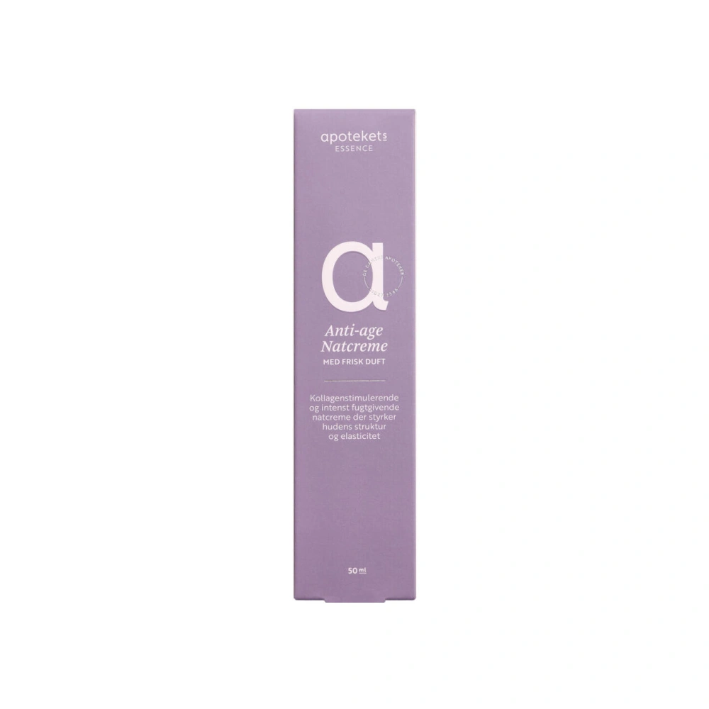 Apotekets Essence Natcreme Anti-age – 50 ml