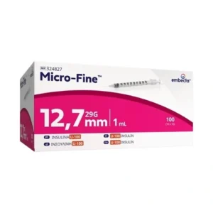 Embecta Micro-Fine 1 ml 0,33 x 12,7 mm - 100