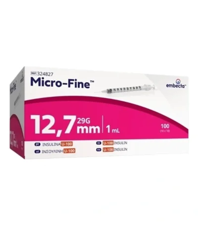 Embecta Micro-Fine 1 ml 0,33 x 12,7 mm - 100 stk
