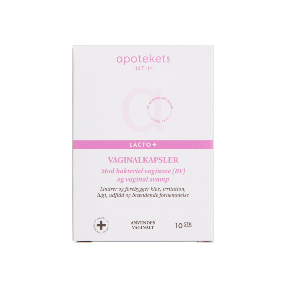 Apotekets Intim Lacto+ Vaginalkapsel - 10 stk