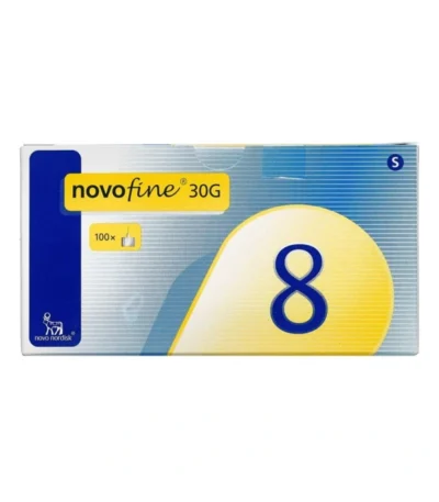 Novofine Penkanyle 30G x 8 mm - 100 stk